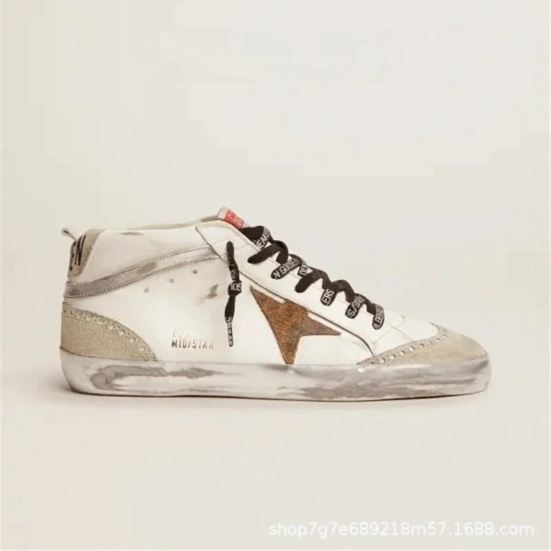 Golden Goose Golden Goose Super-Star Midstar 8号色 Sneakers White - 1