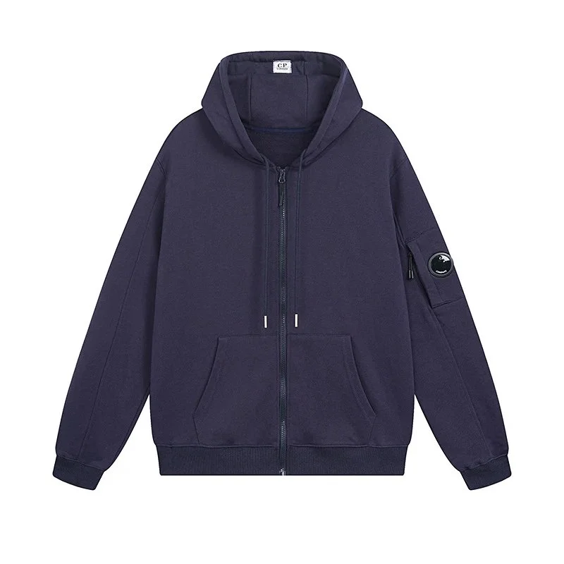 CP Company CP Company Goggle Navy Hoodie Sweatshirt Navy - 1