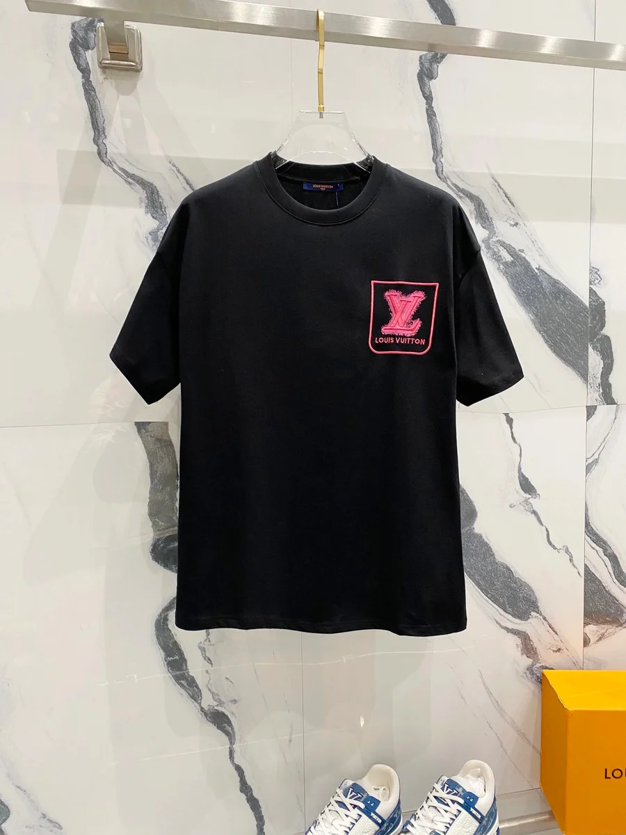 Louis Vuitton Louis Vuitton Monogram Patch T-Shirt Black/Pink Black