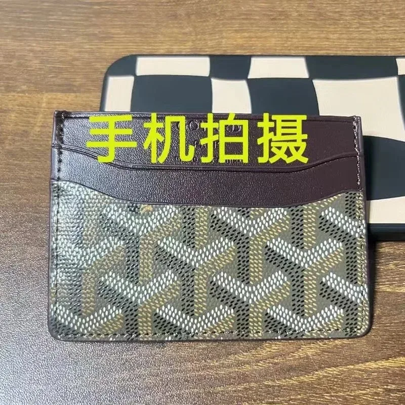 Goyard Goyard YARD Beige Monogram Card Holder Beige - 1