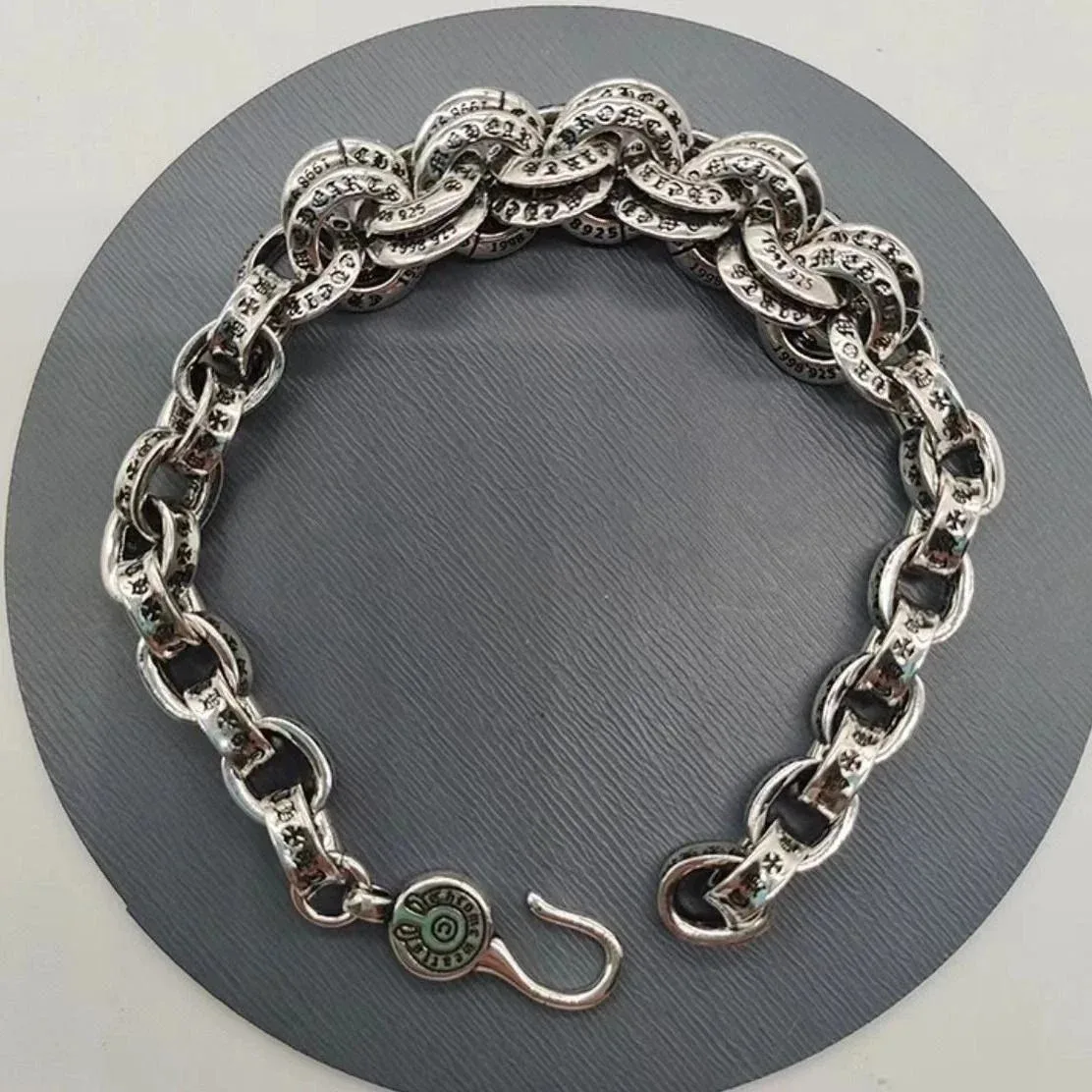 Chrome Hearts Chrome Hearts CH Cross Bracelet Silver Jewelry Silver - 1