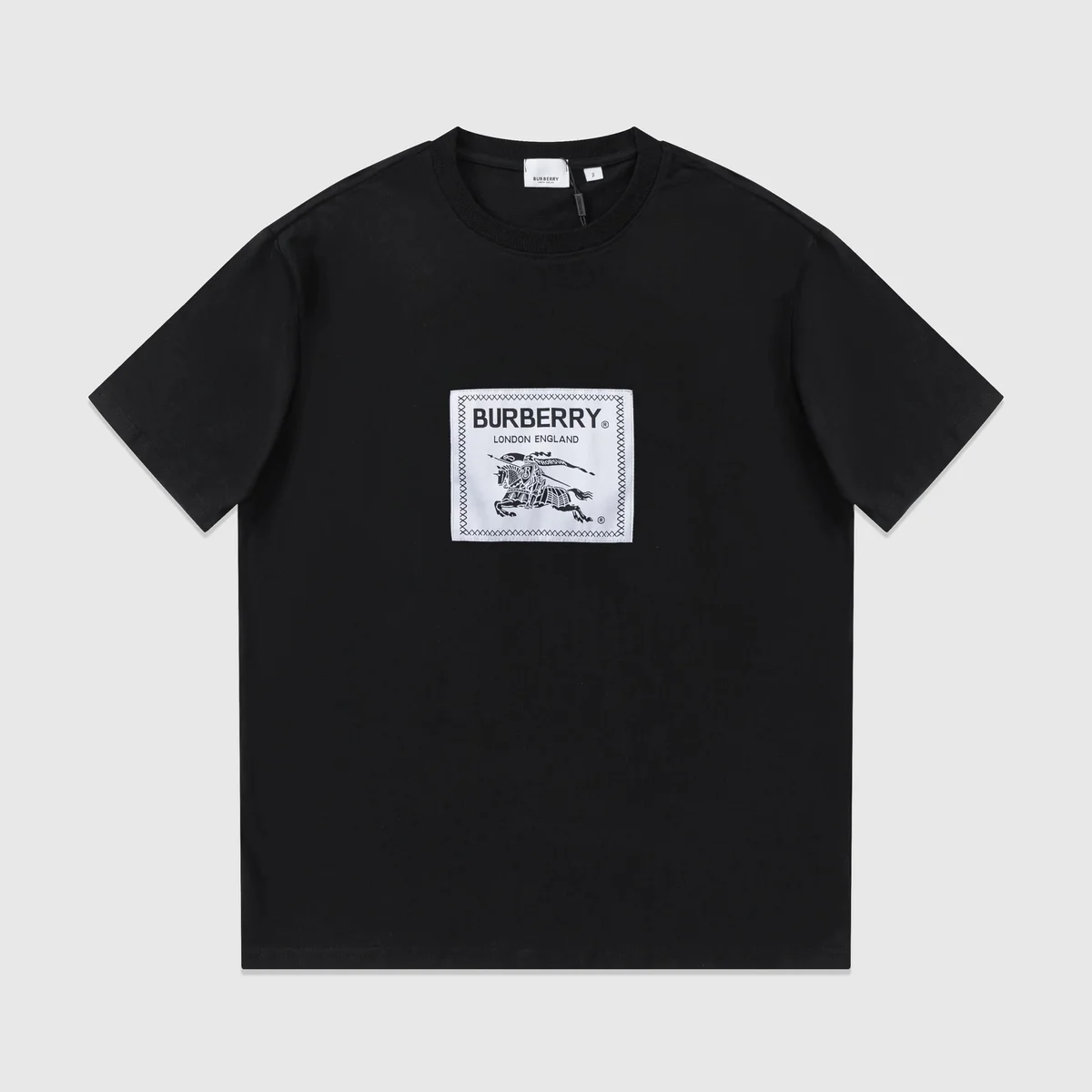 Burberry Burberry Knight Black T-Shirt Black