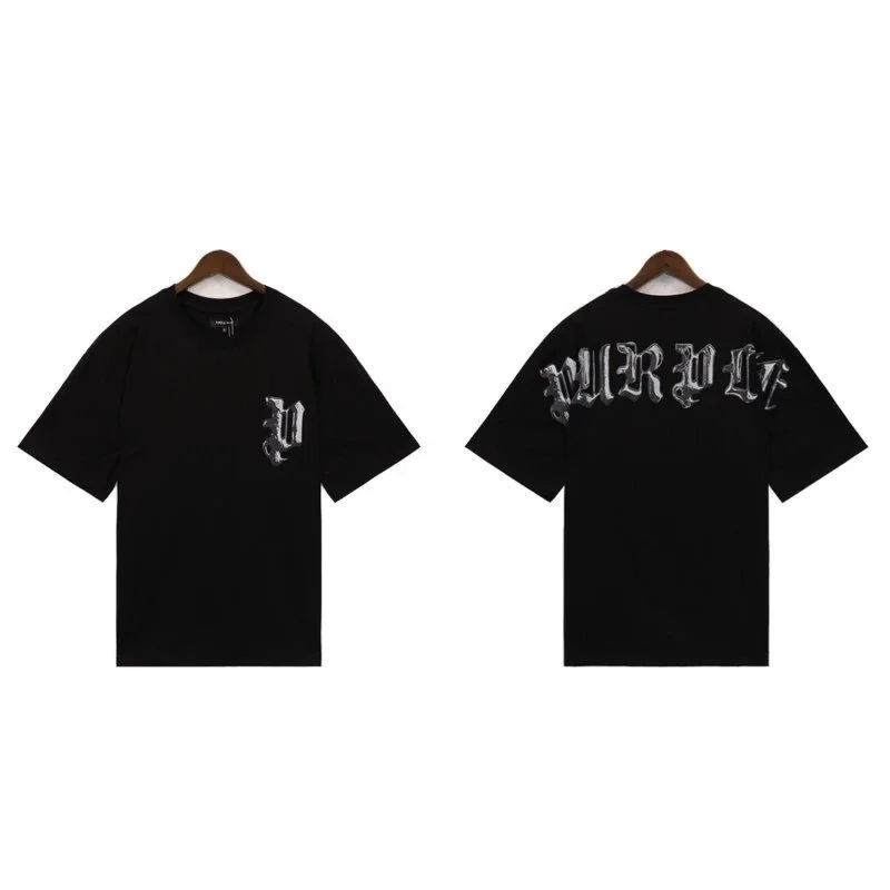 Other Purple Brand P001 Black T-Shirt Black - 1