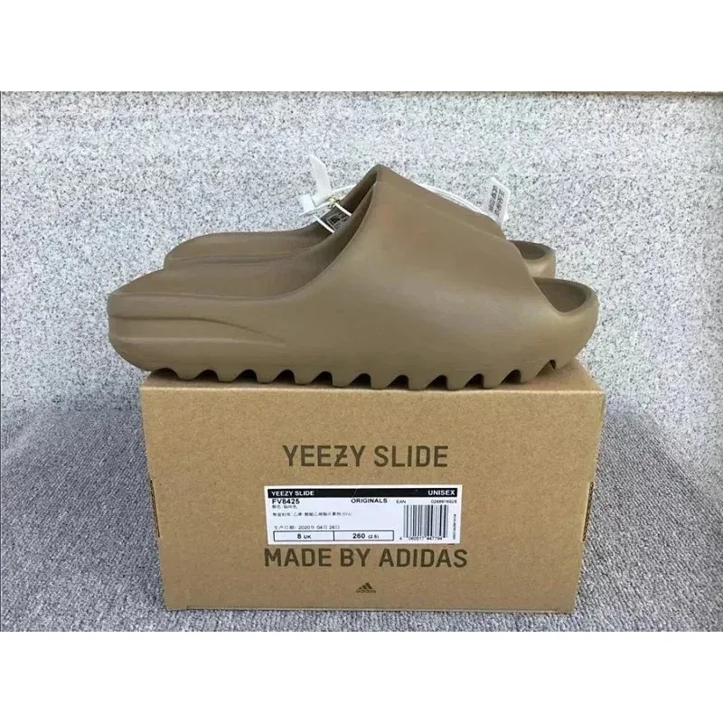 Adidas Adidas Yeezy Slide Coffee 8425 Slippers Brown