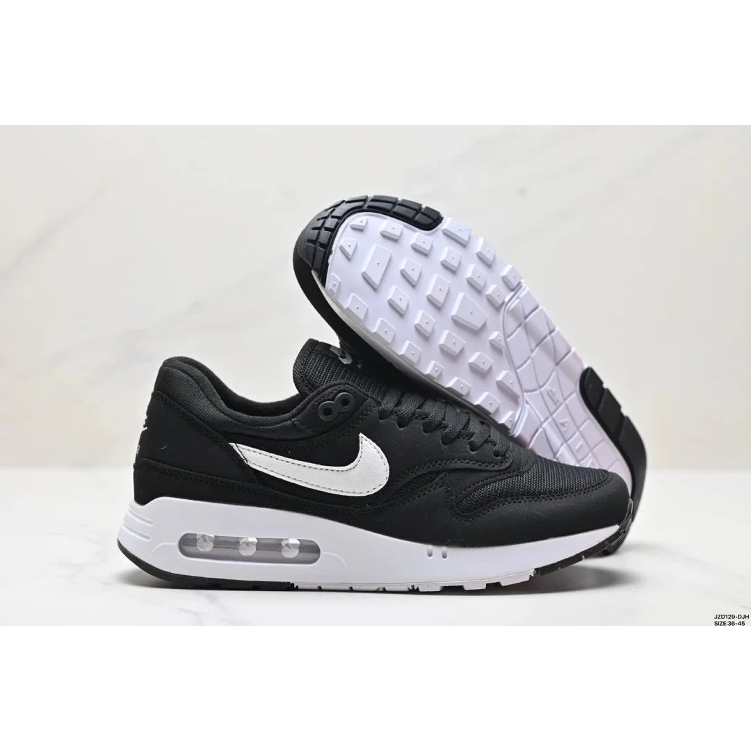 Nike Nike Air Max 1 Black/White Sneaker Black