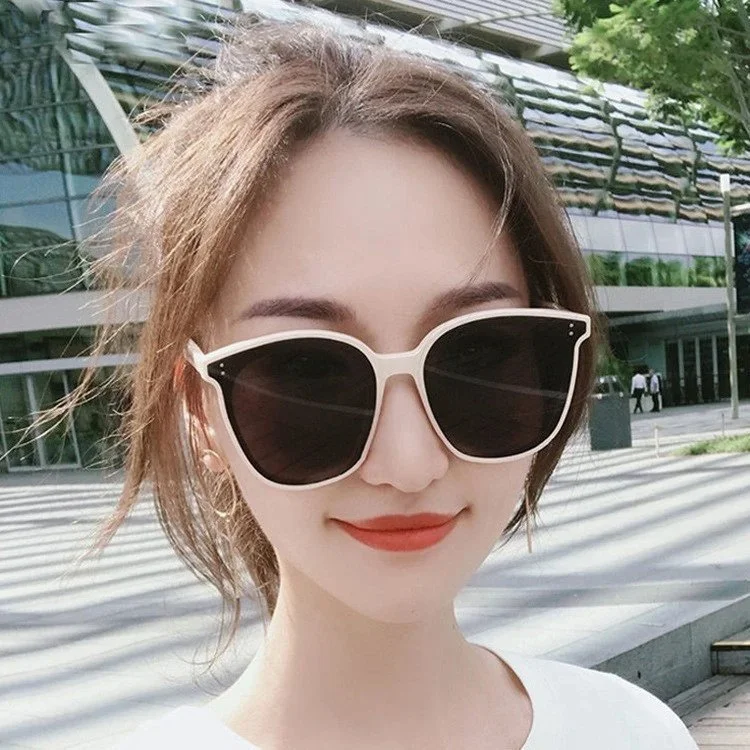 Other Milky White Cat-Eye Sunglasses White - 1