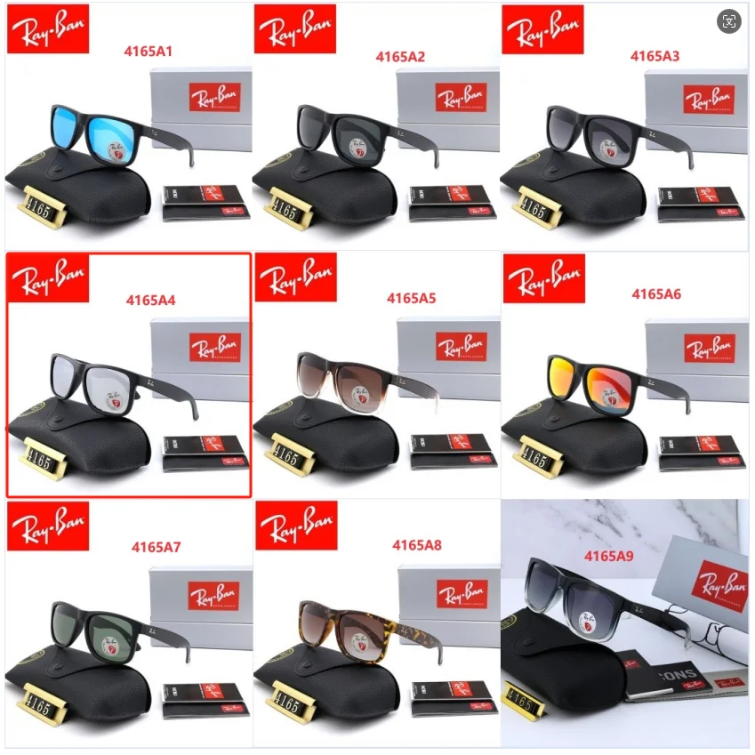 Ray-Ban Ray-Ban 4165 4165A4 Black Sunglasses Black