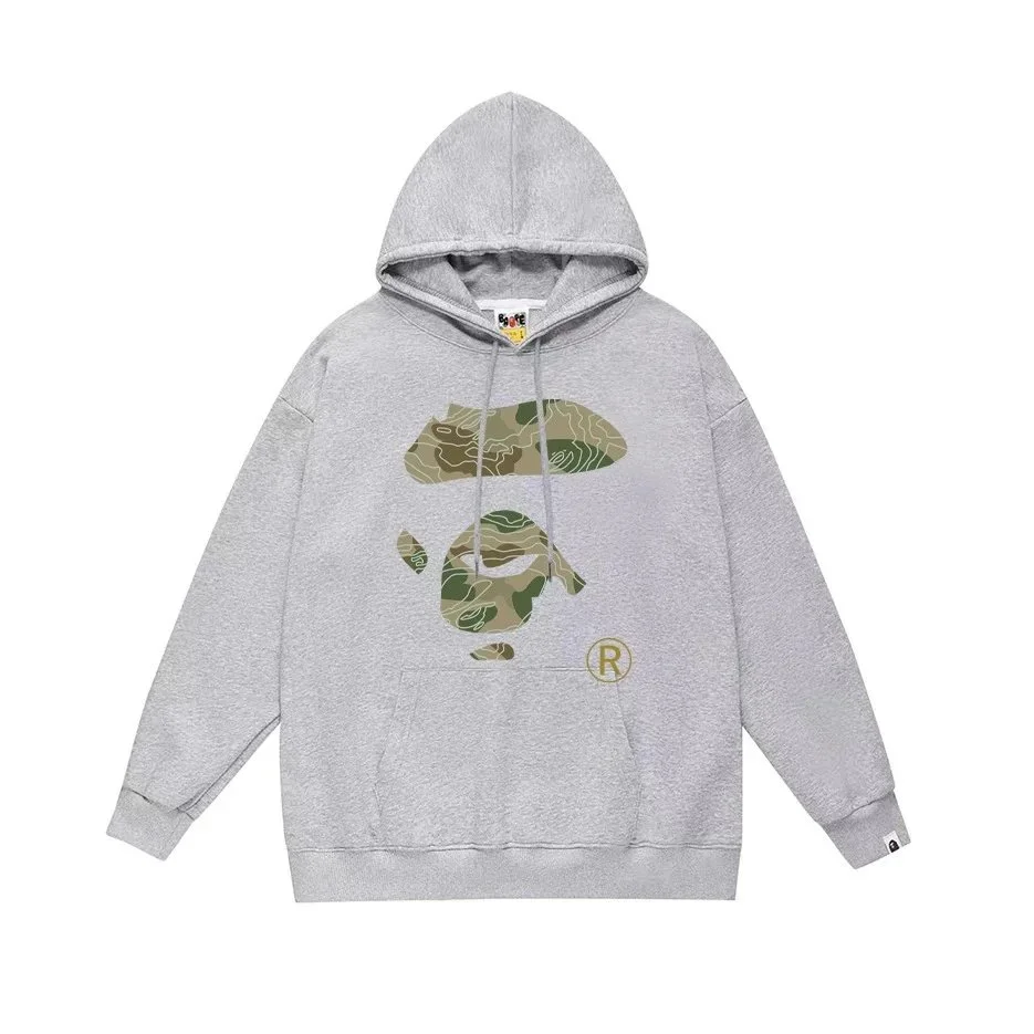 A Bathing Ape A Bathing Ape BAPE STA 759 Grey Hoodie Grey - 1