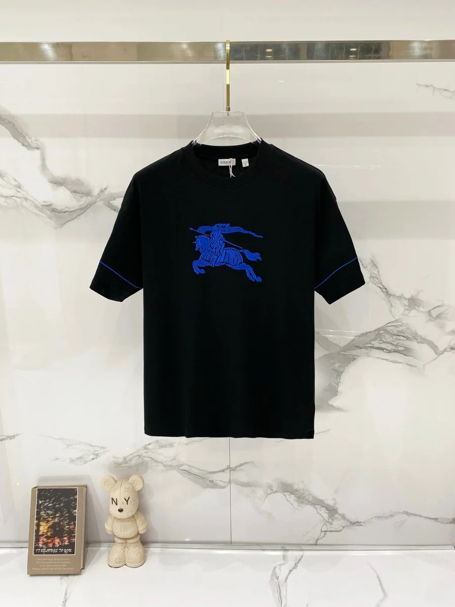 Burberry Burberry Knight Rider Black T-Shirt Black - 1
