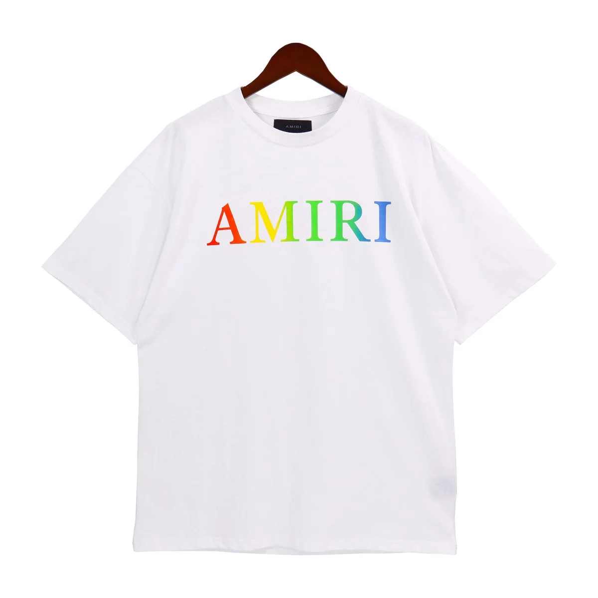 Amiri Amiri Rainbow AMIRI T-Shirt White White - 1