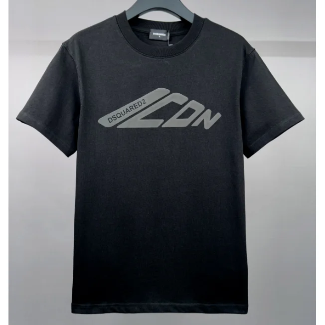 DSQUARED2 DSQUARED2 Black/Grey Logo T-Shirt Black
