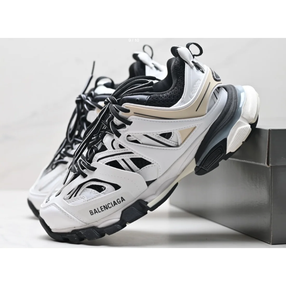 Balenciaga Balenciaga Track Triple White Sneakers White - 1