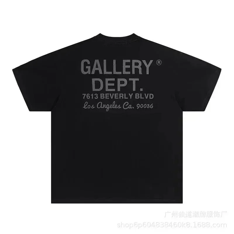 Gallery Dept. Gallery Dept. Black 'GALLERY DEPT.' T-Shirt Black - 1