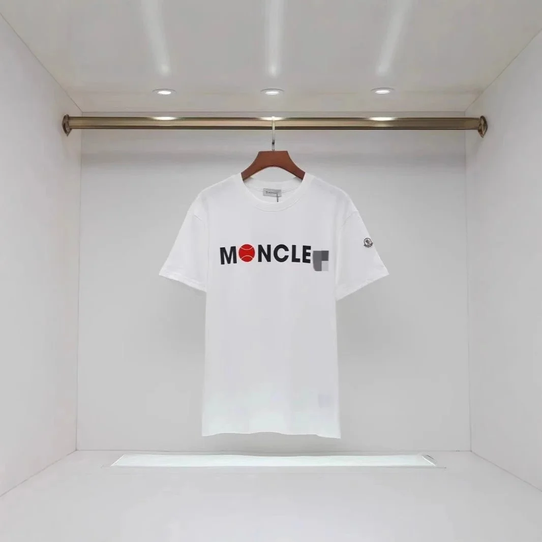 Moncler Moncler White Logo T-Shirt White