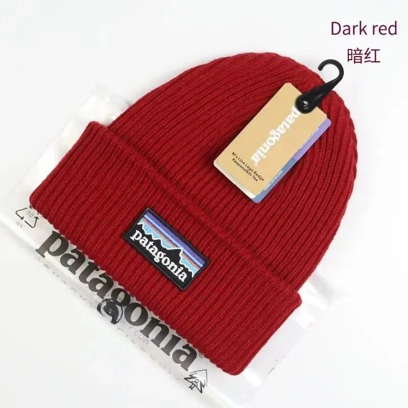 Patagonia Patagonia Dark Red Beanie Red - 1
