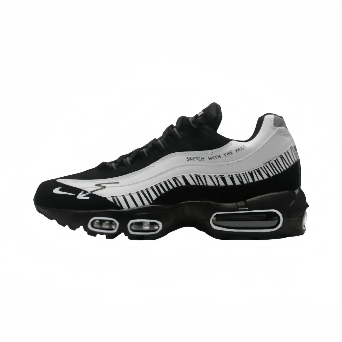 Nike Nike Air Max 95 Sketch with the Past Black/White Sneaker Black