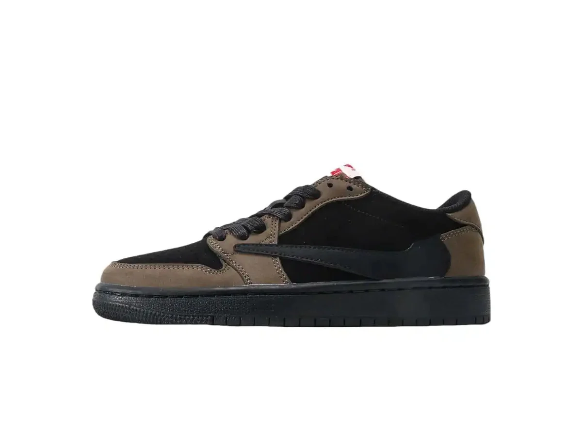 Nike Nike Air Jordan 1 Low Travis 黑棕 Sneakers Brown - 1
