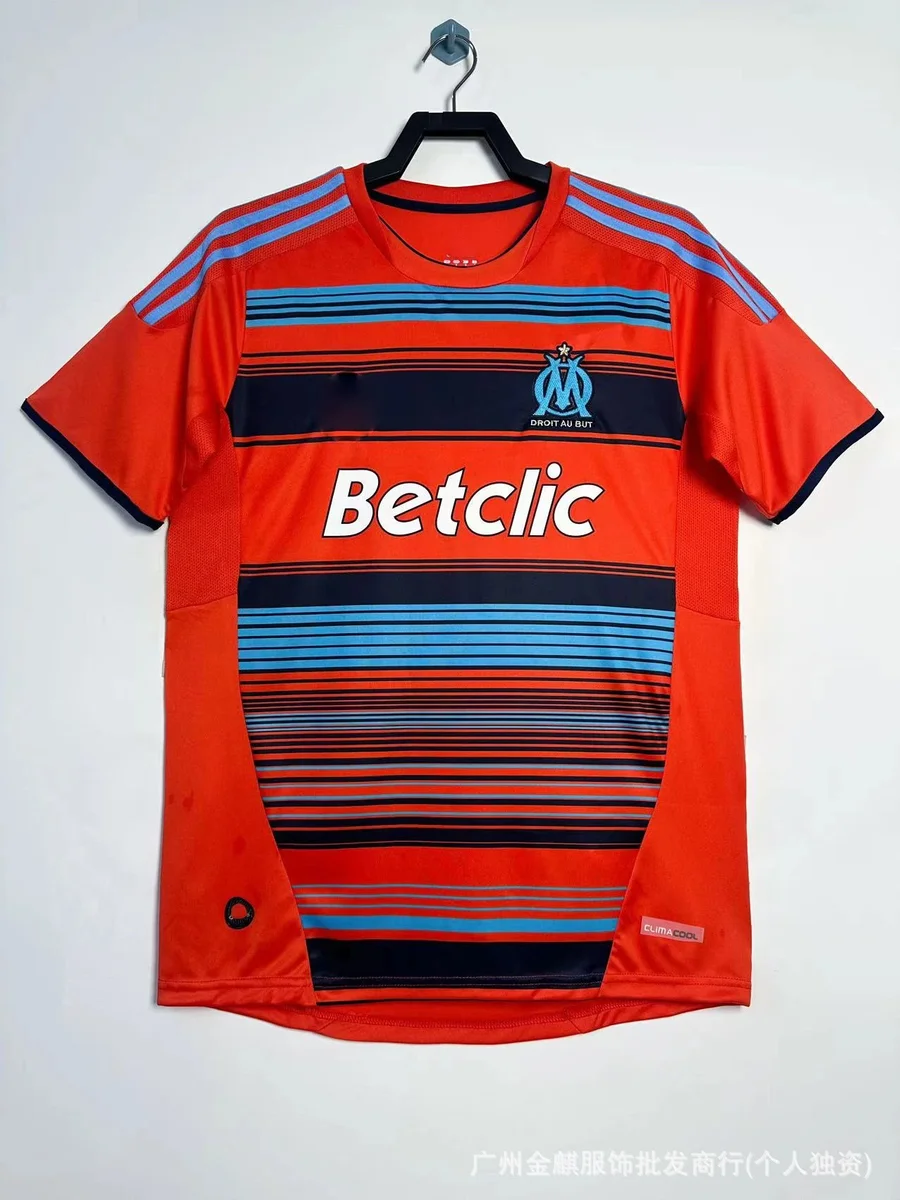 Adidas Adidas Classic Football Marseille Away Jersey Red Red - 1