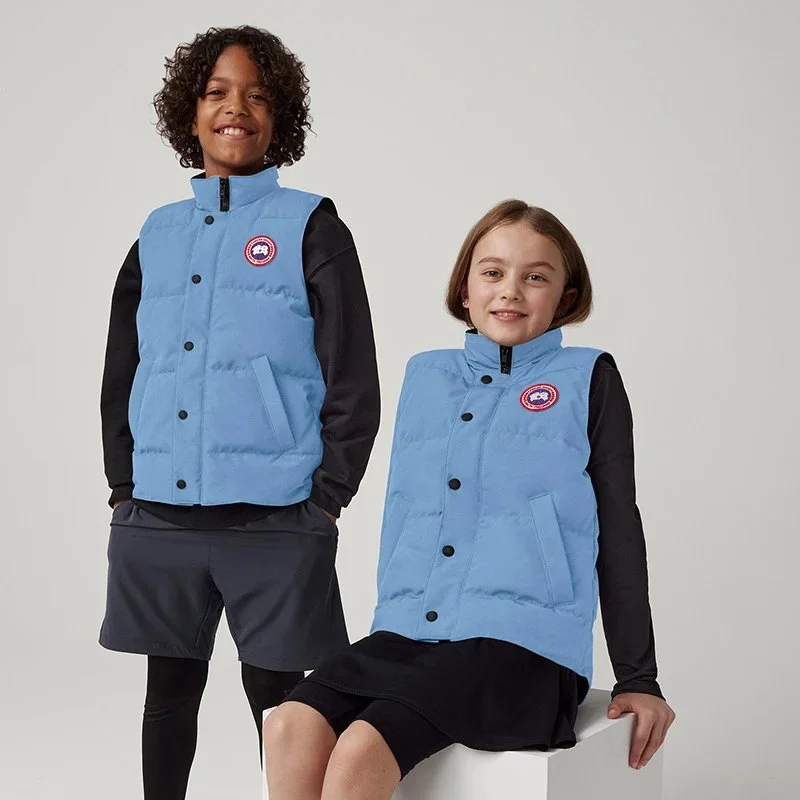 Canada Goose Canada Goose Chilliwack 1620 日光蓝 Kids Vest Blue - 1