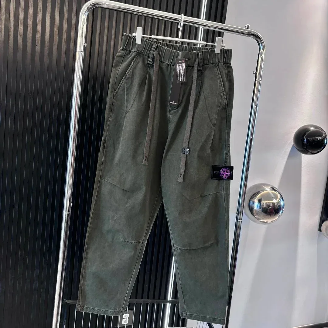 Stone Island Stone Island 68-15 A-3 Green Trousers Green