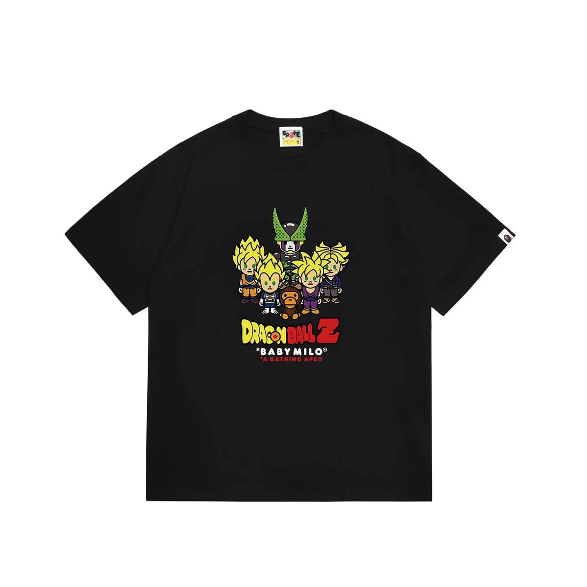 A Bathing Ape A Bathing Ape Dragon Ball Z Baby Milo Black T-Shirt Black - 1