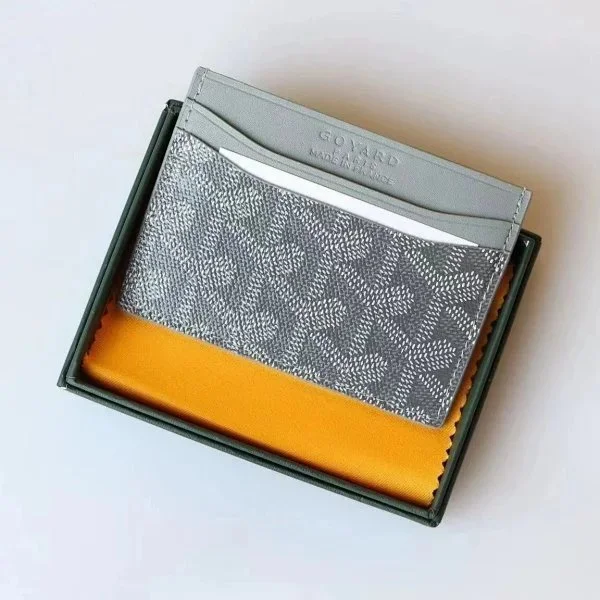 Goyard Goyard Monogram Grey Card Holder Grey - 1