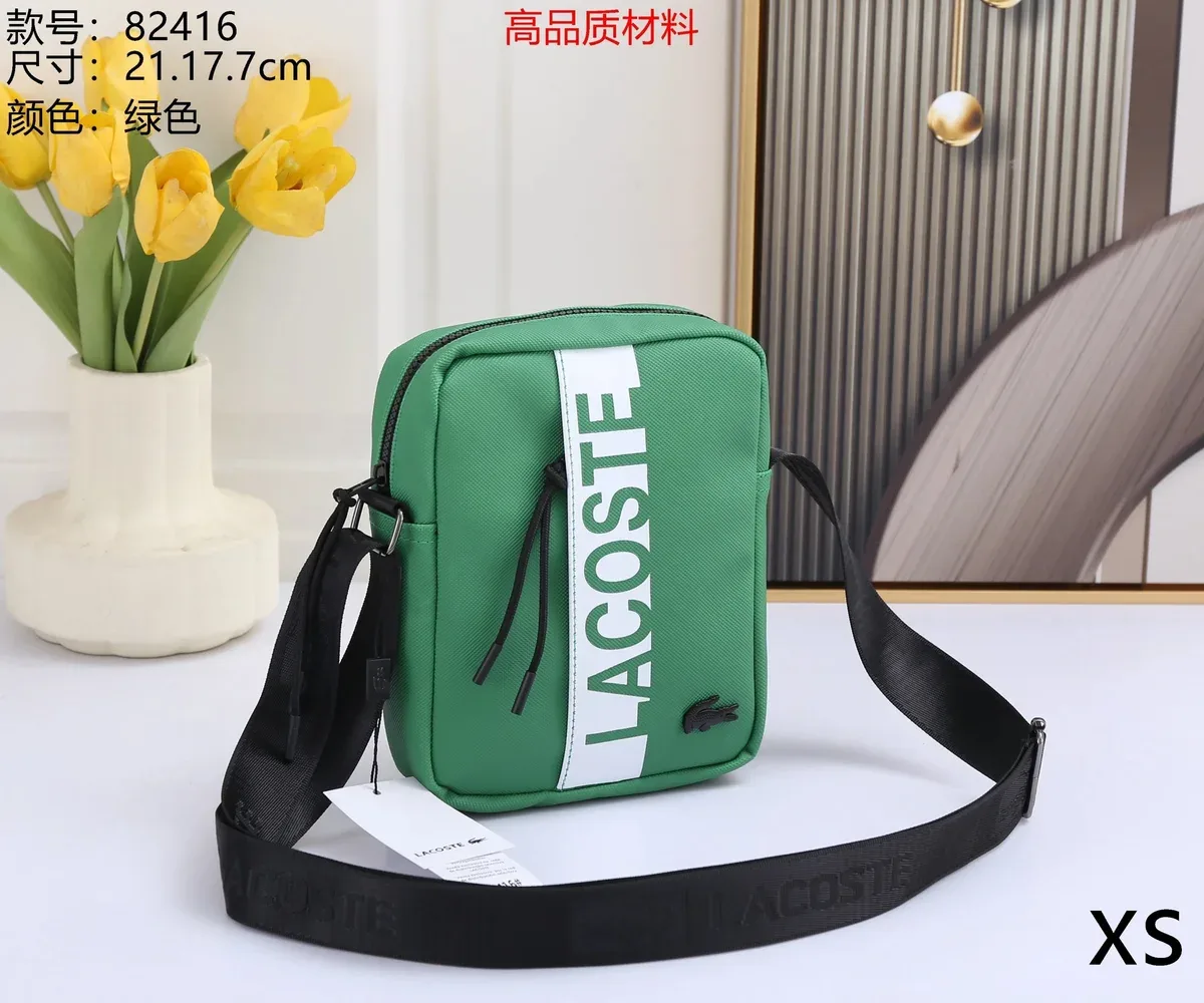 Lacoste Lacoste 82416-2 Green Crossbody Bag Green - 1