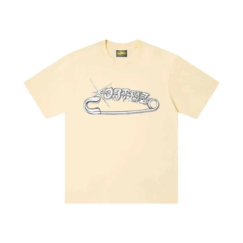 Other T-Shirt Coffee Graphic Beige Casual Top Beige - 1