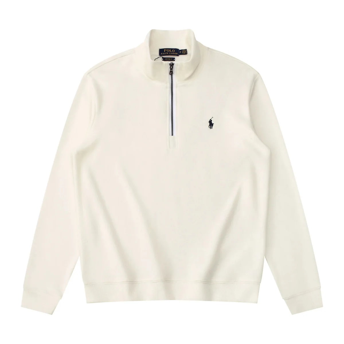 Polo Ralph Lauren Polo Ralph Lauren Cream Half-Zip Sweater Cream - 1