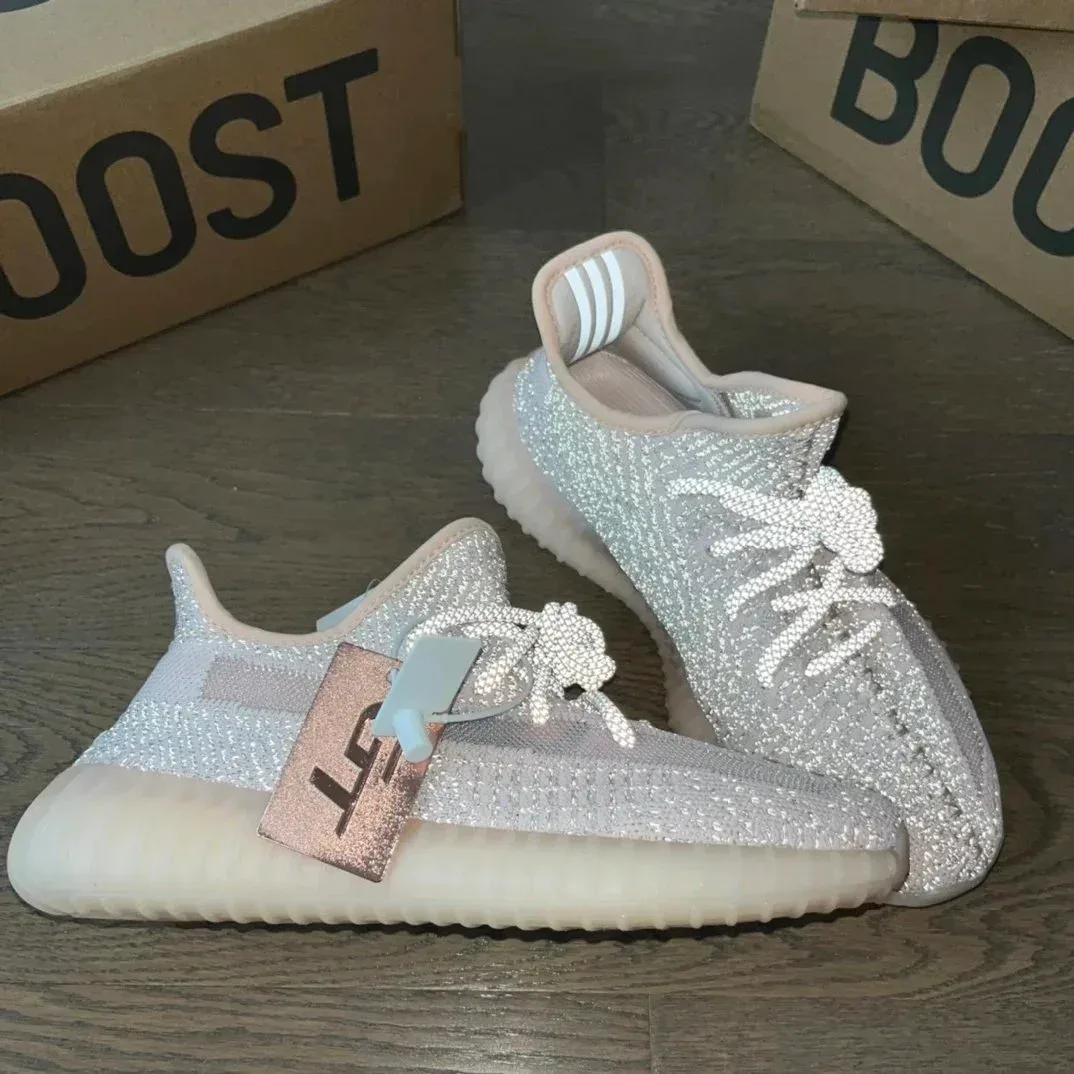 Adidas Adidas Yeezy 350 V2 Static Silver Sneakers Silver - 1