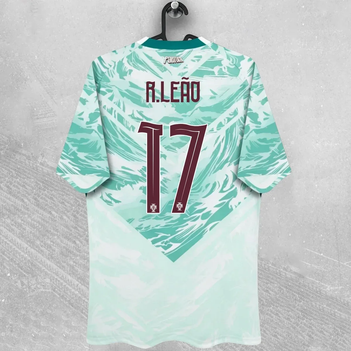 Other 2026 Portugal Away #17 Jersey Blue - 1