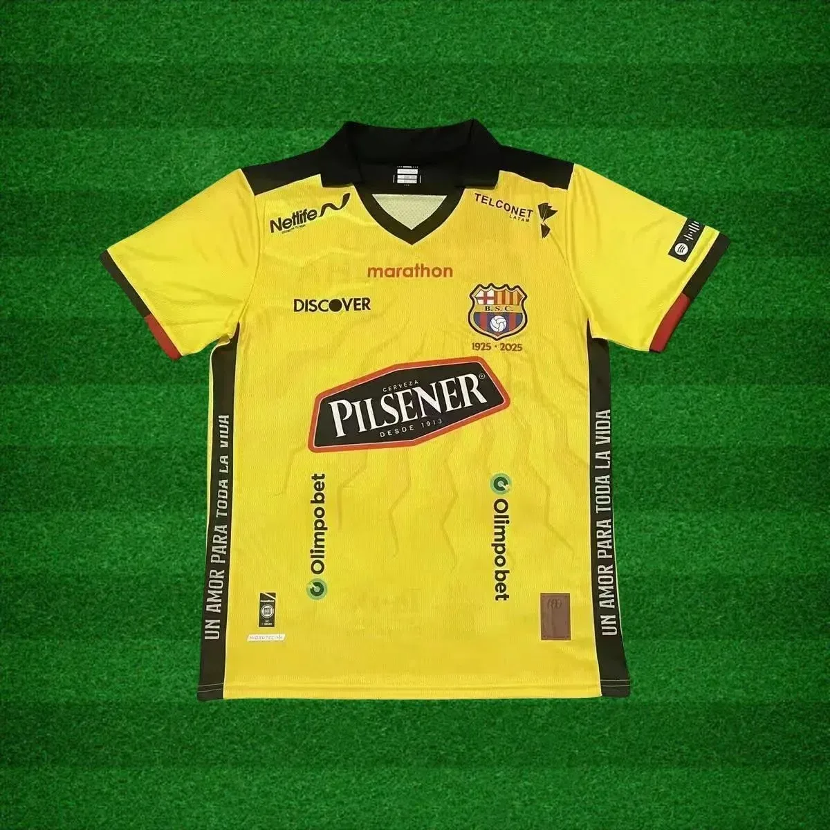Other 2526 Barcelona Special Edition Yellow Football Jersey Yellow - 1