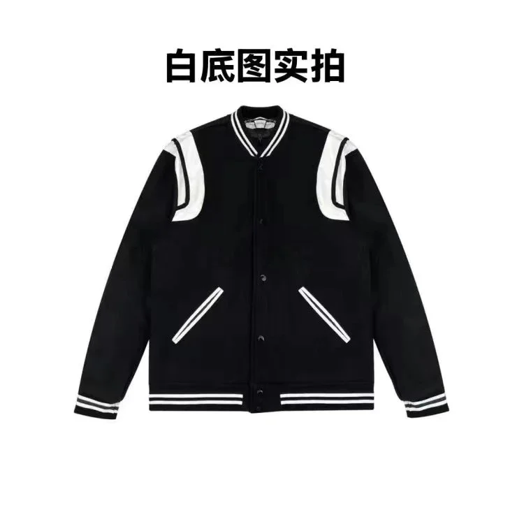 Other Black/White Varsity Jacket Black - 1
