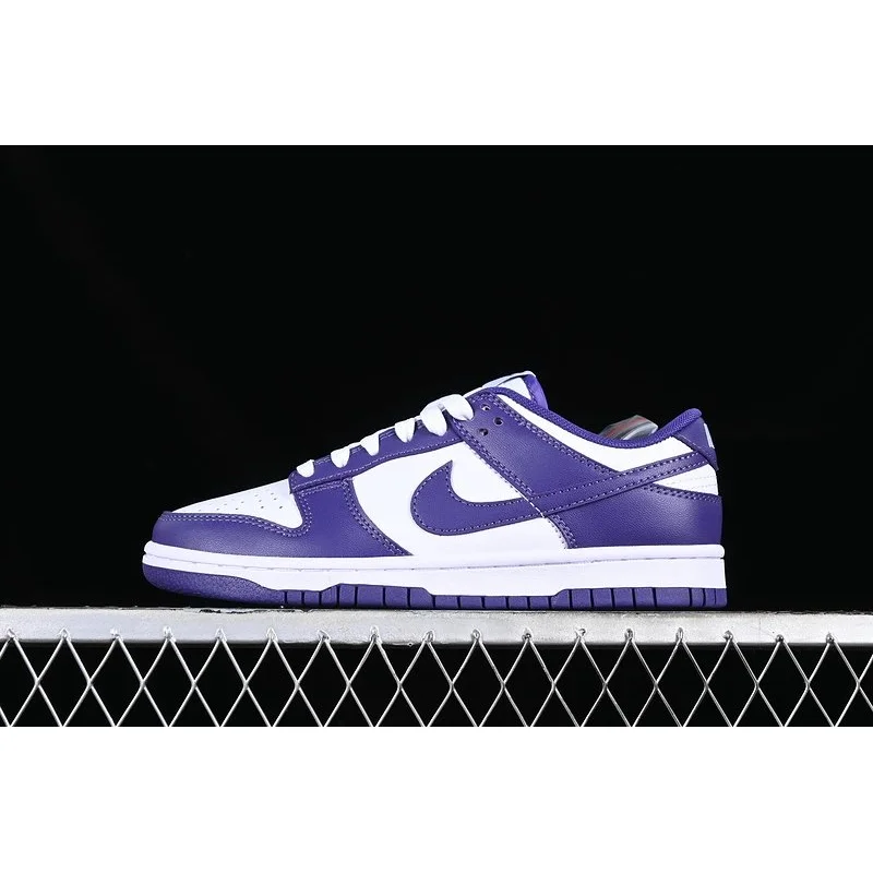 Nike Nike Dunk Low Purple/White Sneakers Purple - 1