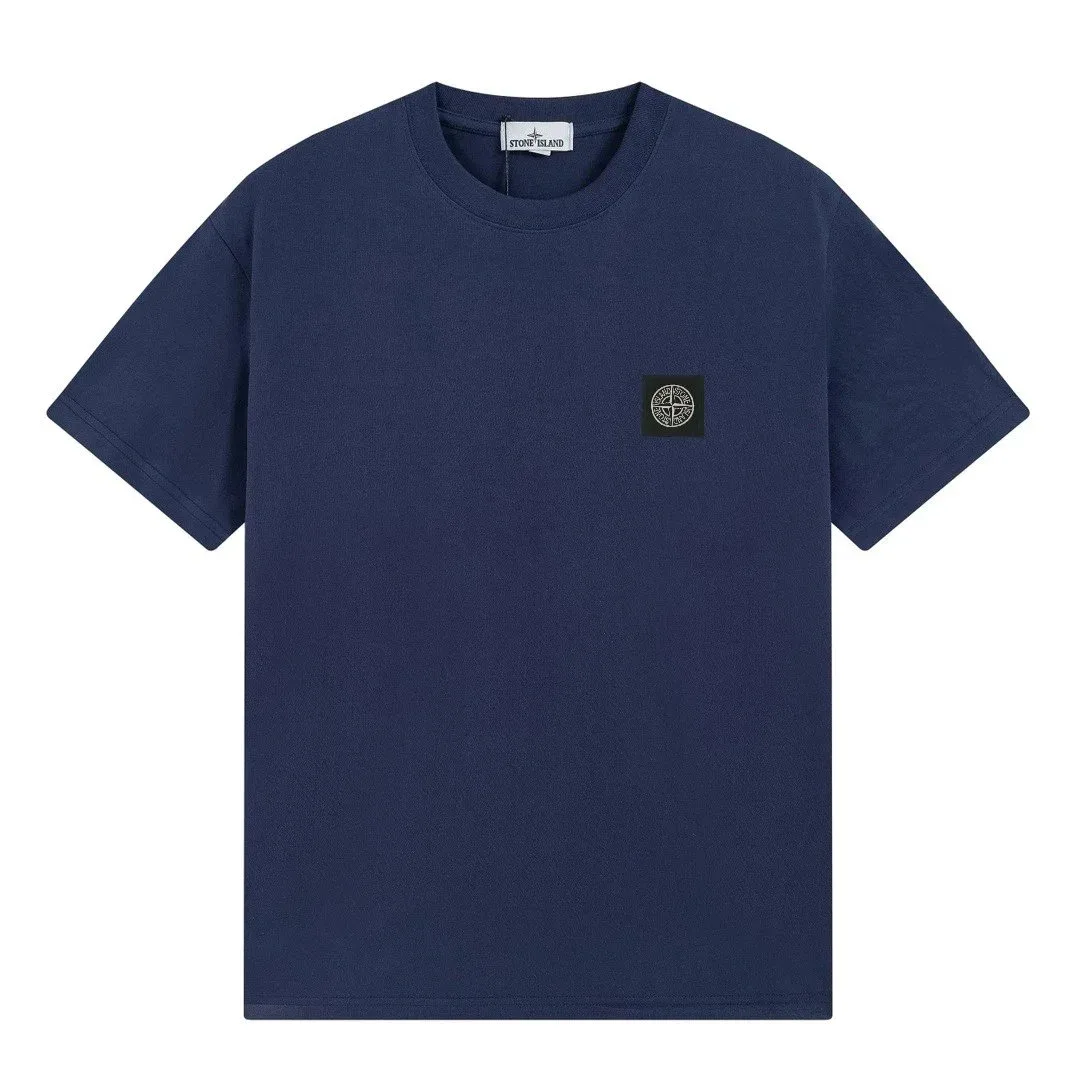 Stone Island Stone Island 16 Navy T-Shirt with Compass Logo Navy
