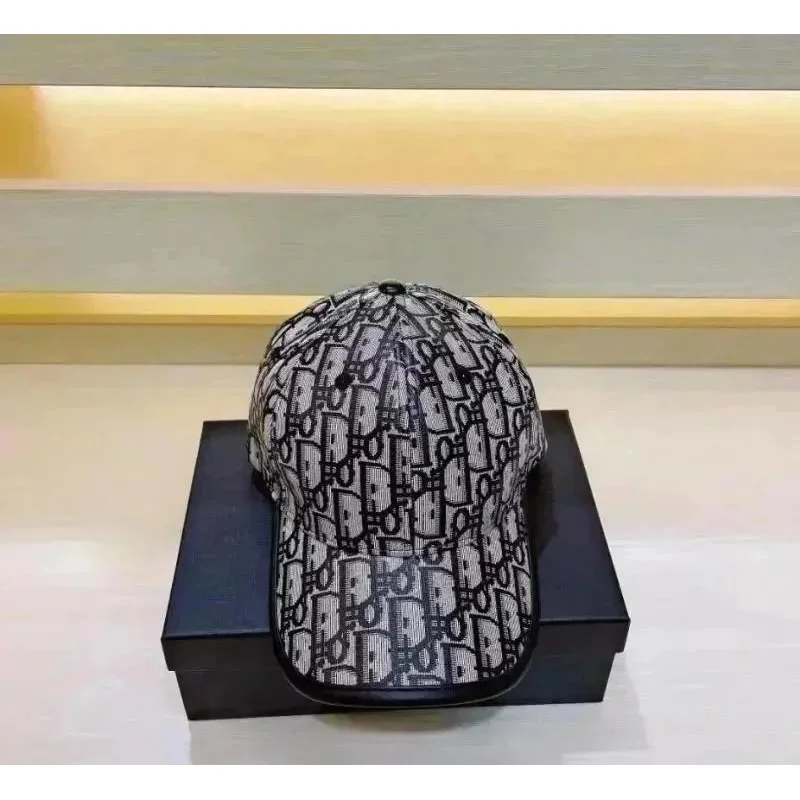 Dior Dior Dior Oblique Dior 17 Black/White Cap Multicolor