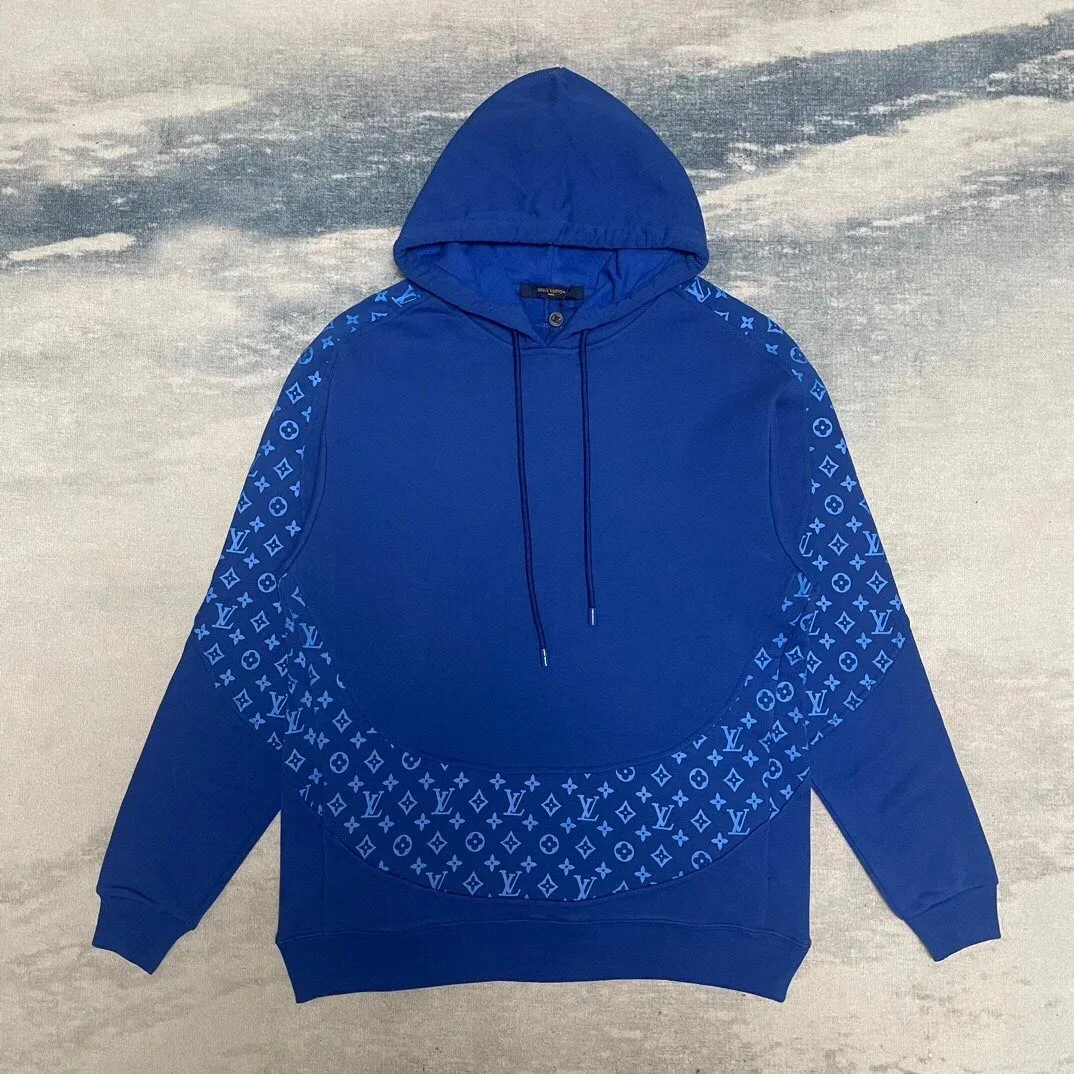 Louis Vuitton Louis Vuitton Monogram Blue Hoodie Blue