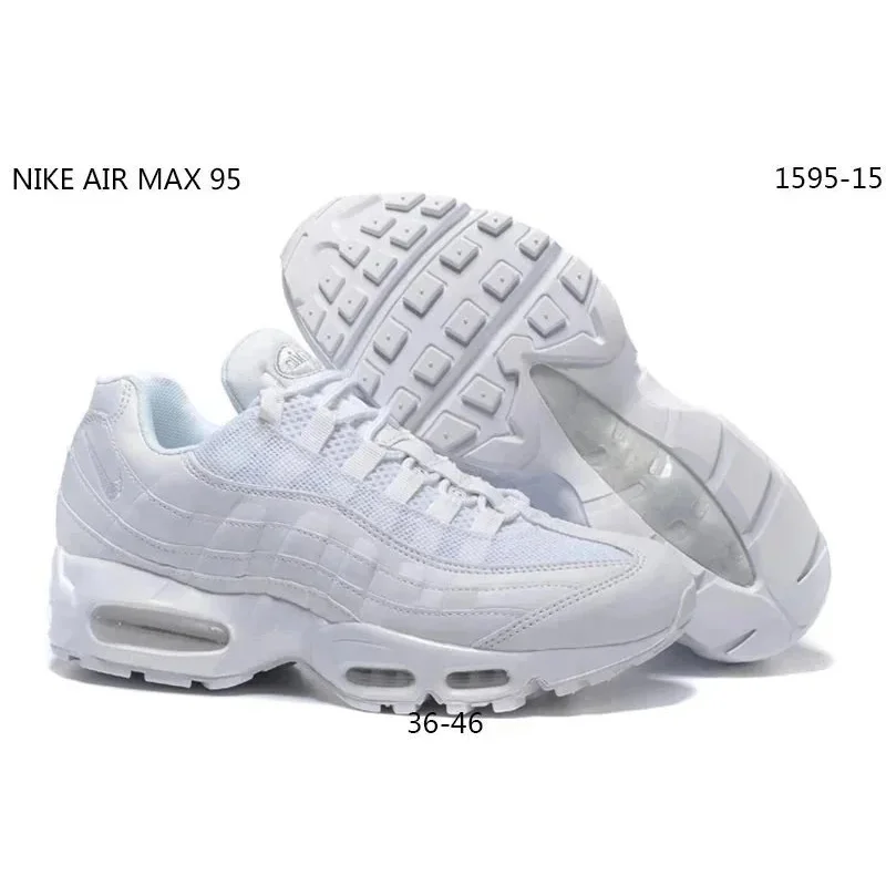Nike Nike Air Max 95 8 Triple White Sneakers White