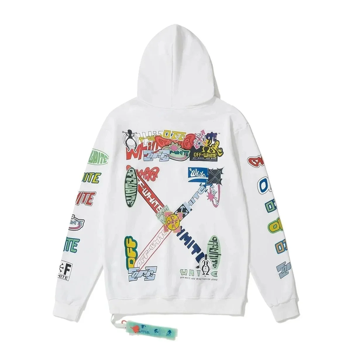 Off-White Off-White OW100 OFF-03 White Hoodie White - 1