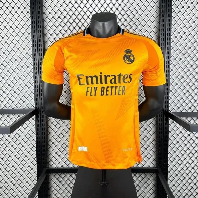 Other Real Madrid Orange Away Jersey 24/25 T-Shirt Orange - 1