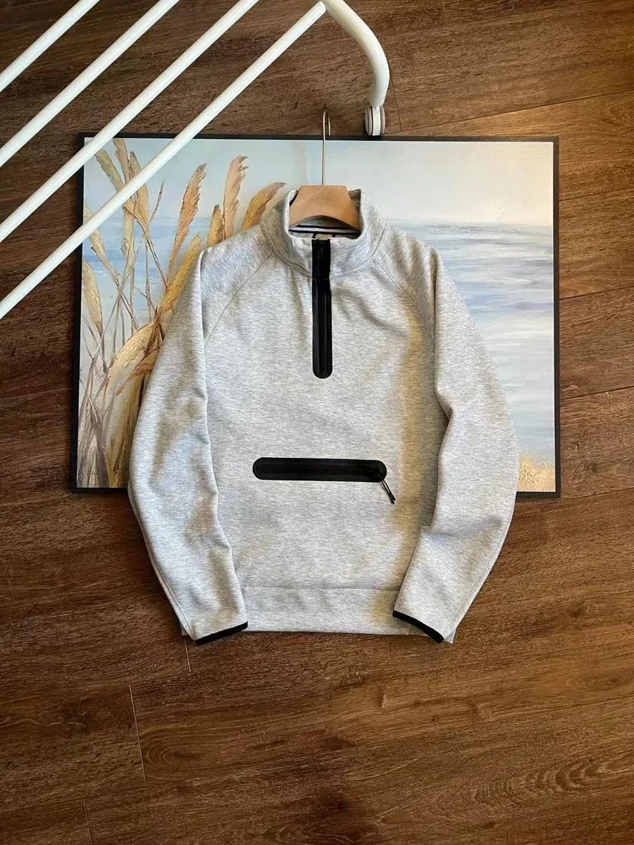 Grey Half-Zip Pullover Sweatshirt on the USFans Spreadsheet