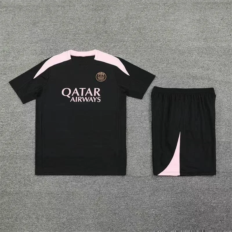 Paris Saint-Germain Paris Saint-Germain Black & Pink Training Set Black