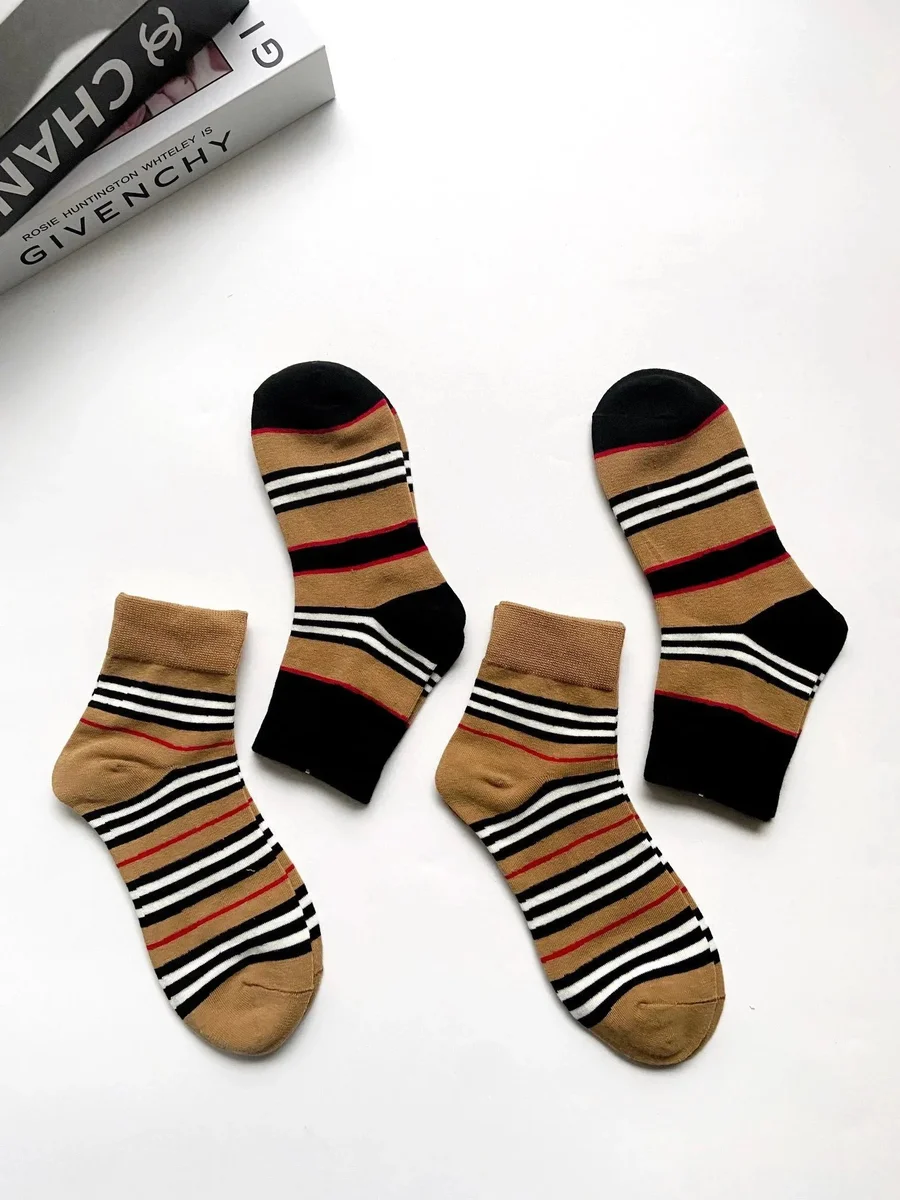 Other Striped Socks Beige/Black/Cream Beige - 1