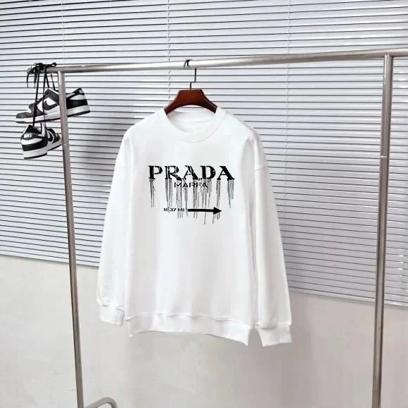 Prada Prada Mafia White Sweatshirt White