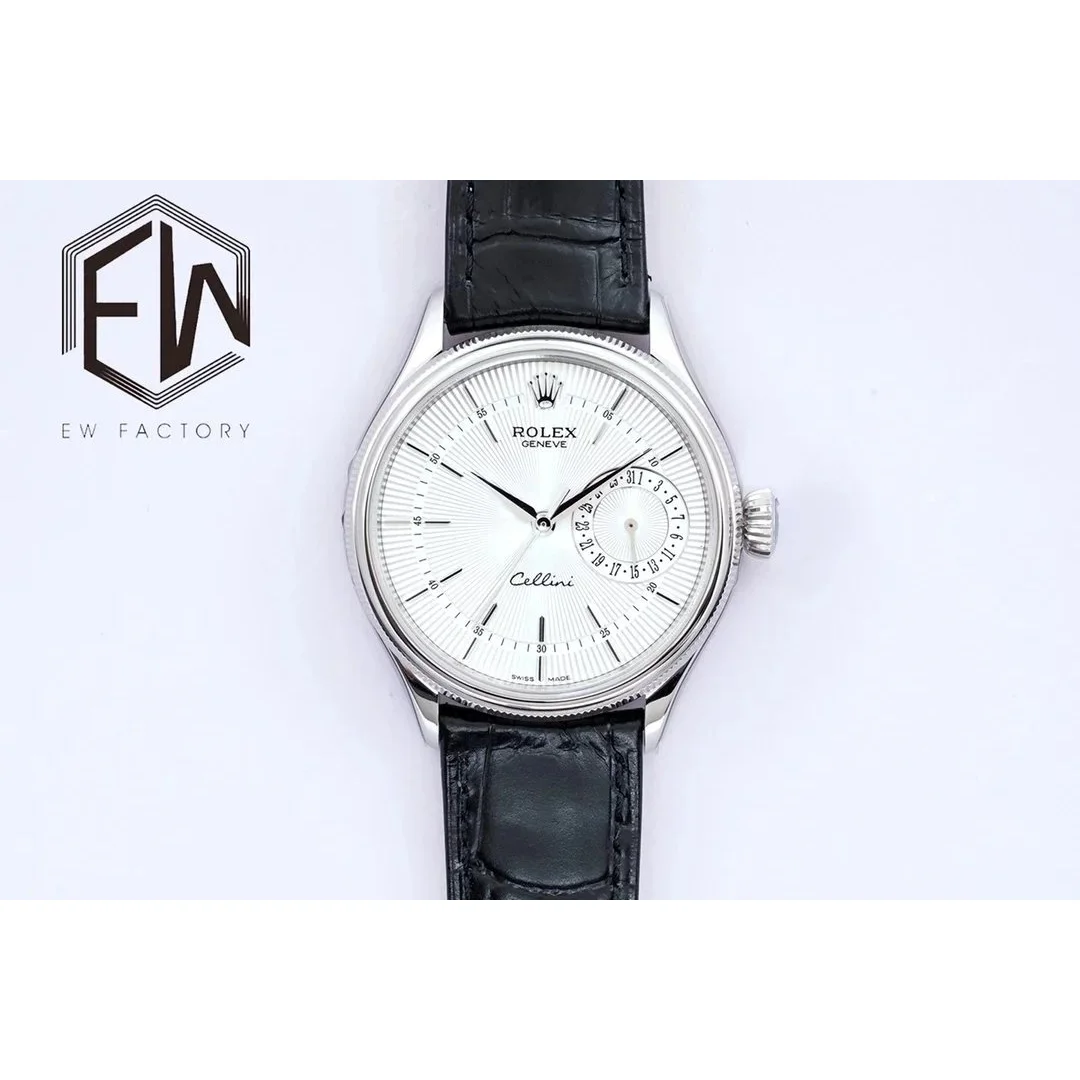 Rolex Rolex Cellini Silver/White/Black Dress Watch Silver