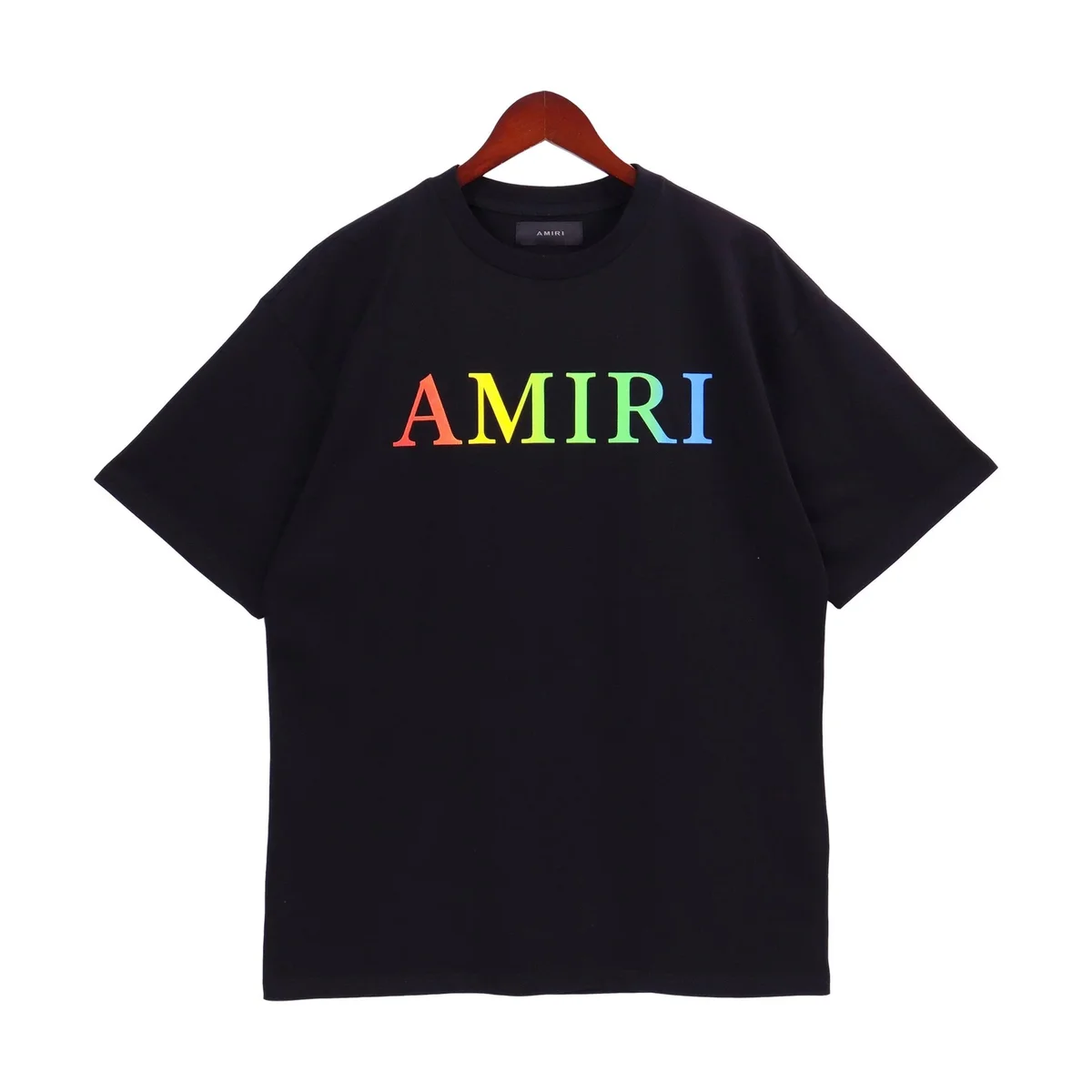 Amiri Amiri Rainbow AMIRI T-Shirt Black Black - 1