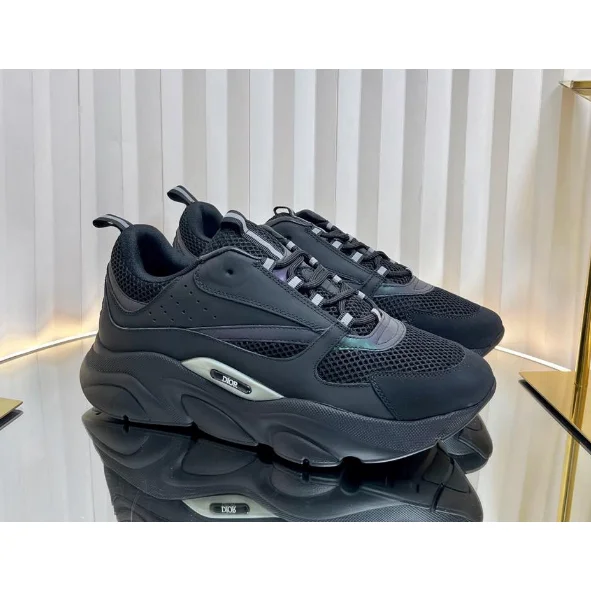Dior Dior B30 Triple Black Sneakers Black