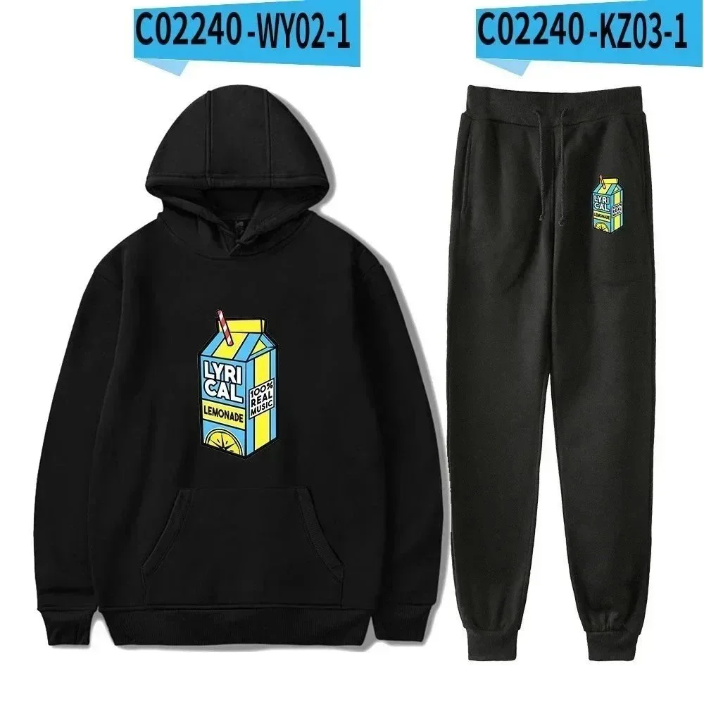 Other Black Lyrical Lemonade Hoodie & Sweatpants Set Black - 1