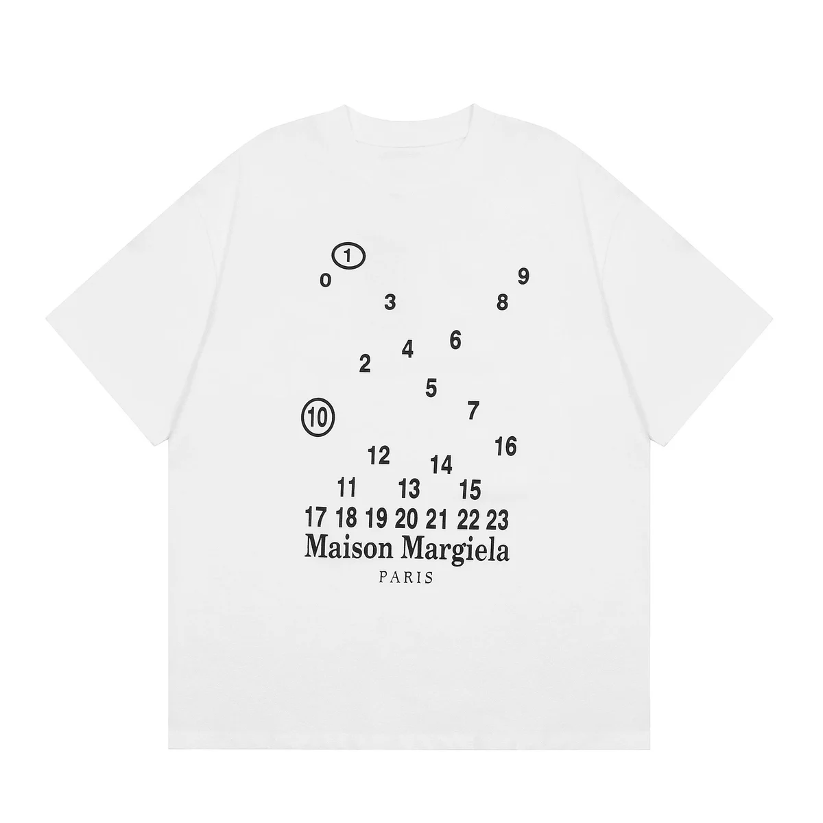 Maison Margiela Maison Margiela Replica White T-Shirt White