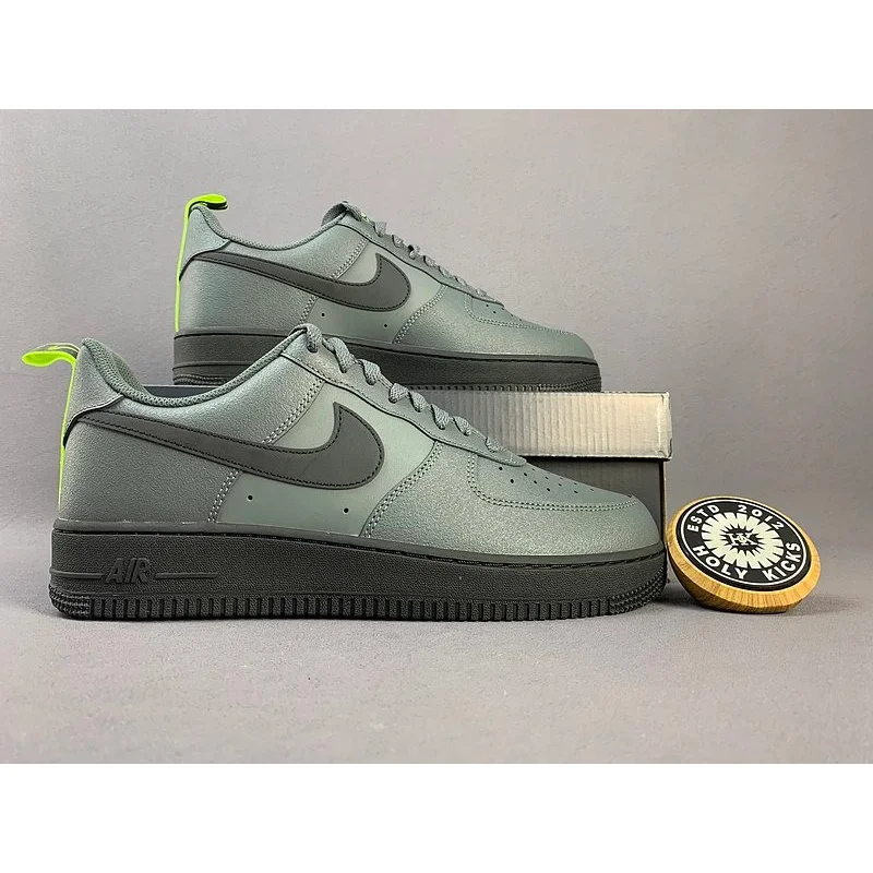Nike Nike Air Force 1 Olive Green/Black Sneakers Green - 1